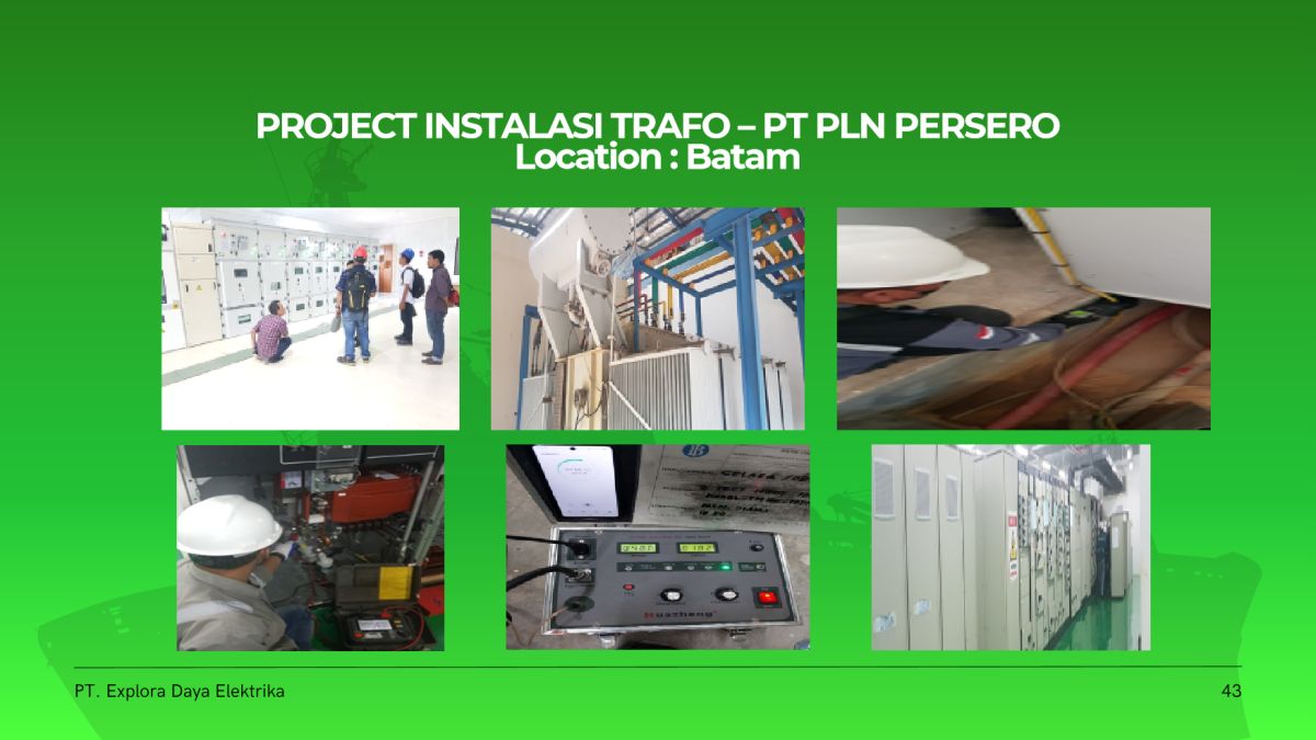Transformer Installation PLN